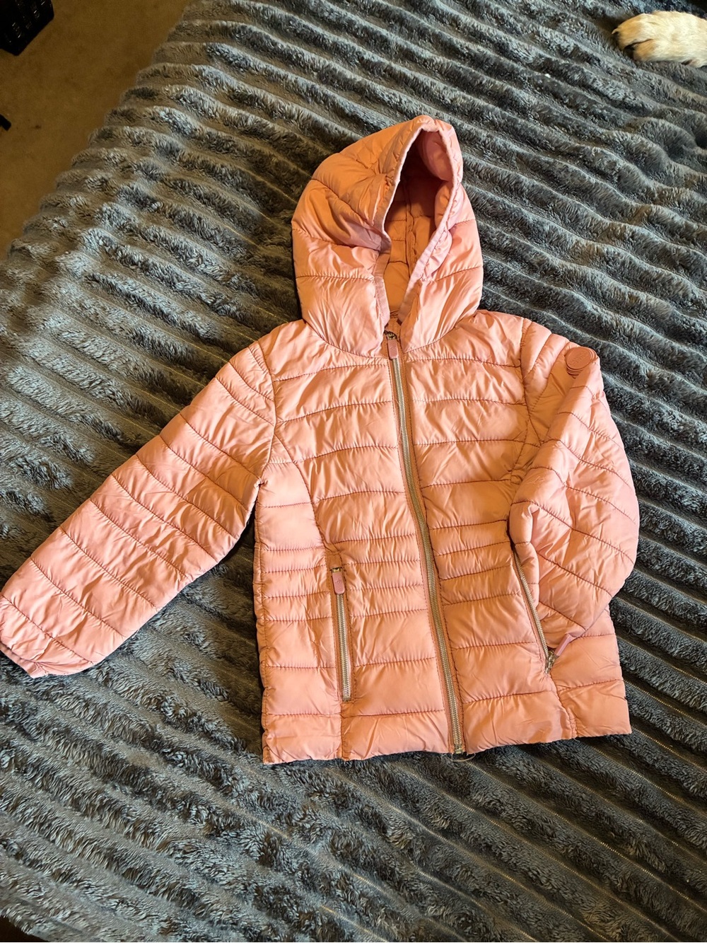 4T Light Dusty Rose Light Puffer Jacket Ripzone
